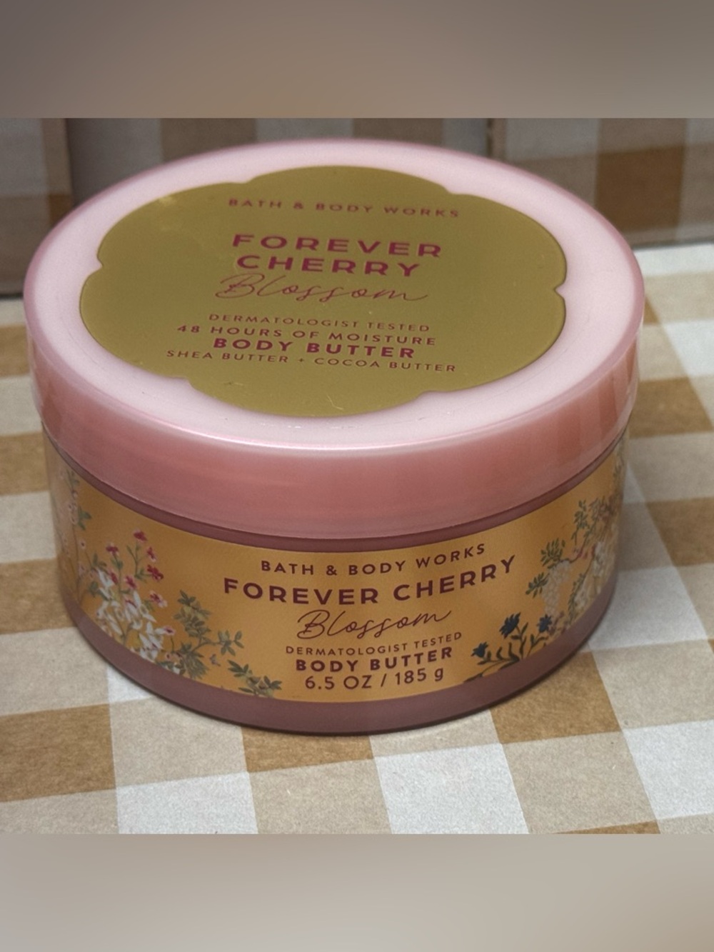 NEW B&BW Forever Cherry Blossom Body Butter with 48 hour moisture